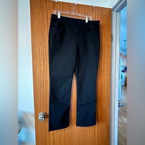 Reitmans petites pull on style denim pants black